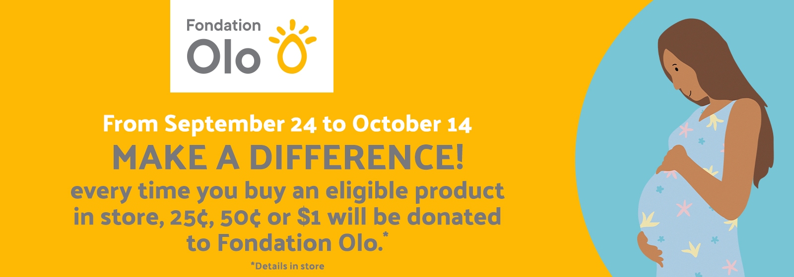Fondation olo make a difference.
