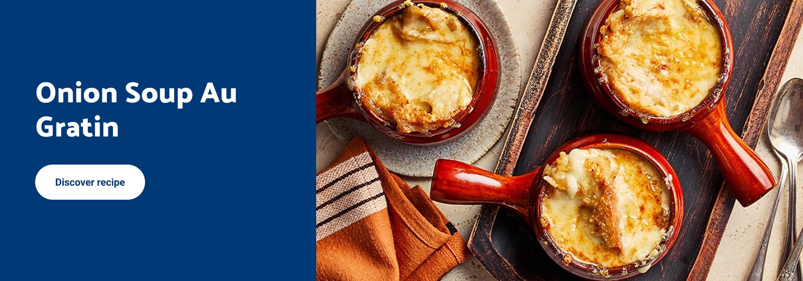 Onion soup au gratin