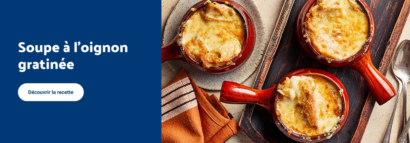 Soupe à l’oignon gratinée