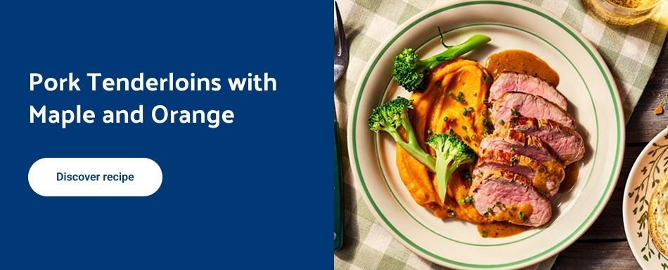 Pork Tenderloins with Maple and Orange