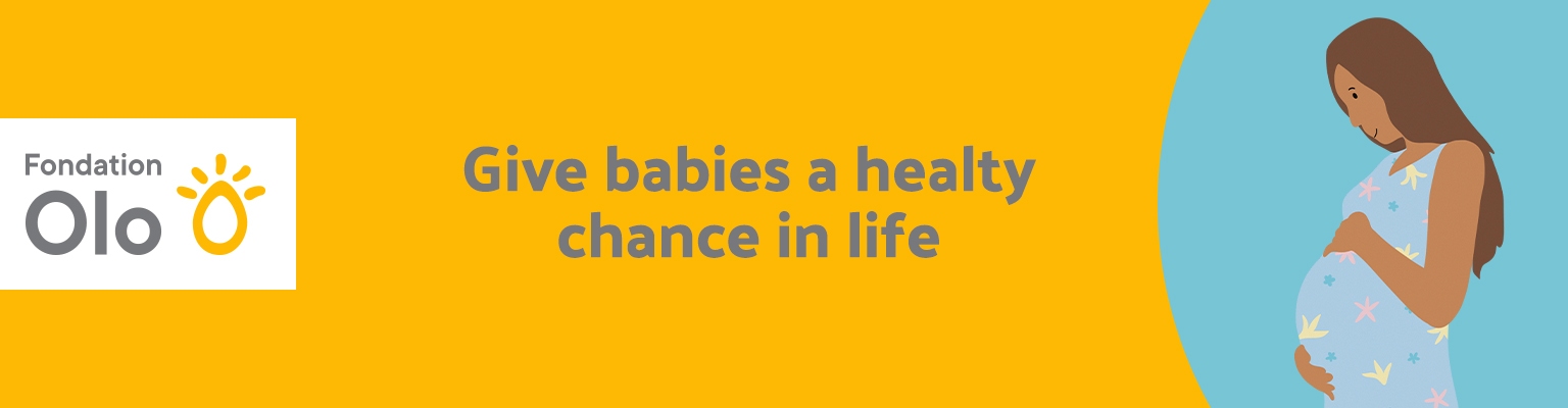 Give babies a healthy change in life.