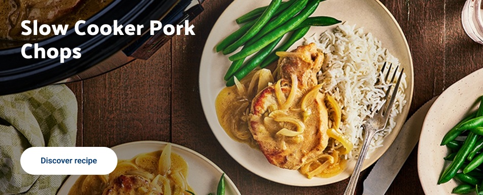 Slow Cooker Pork Chops.
